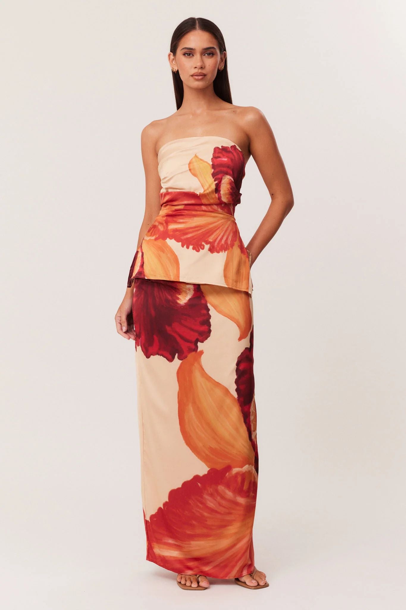 FLORAL MIDI CO-ORD