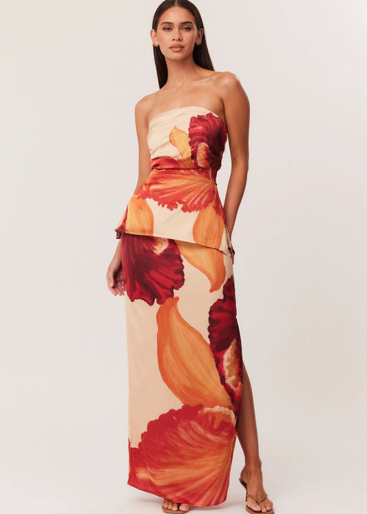 FLORAL MIDI CO-ORD