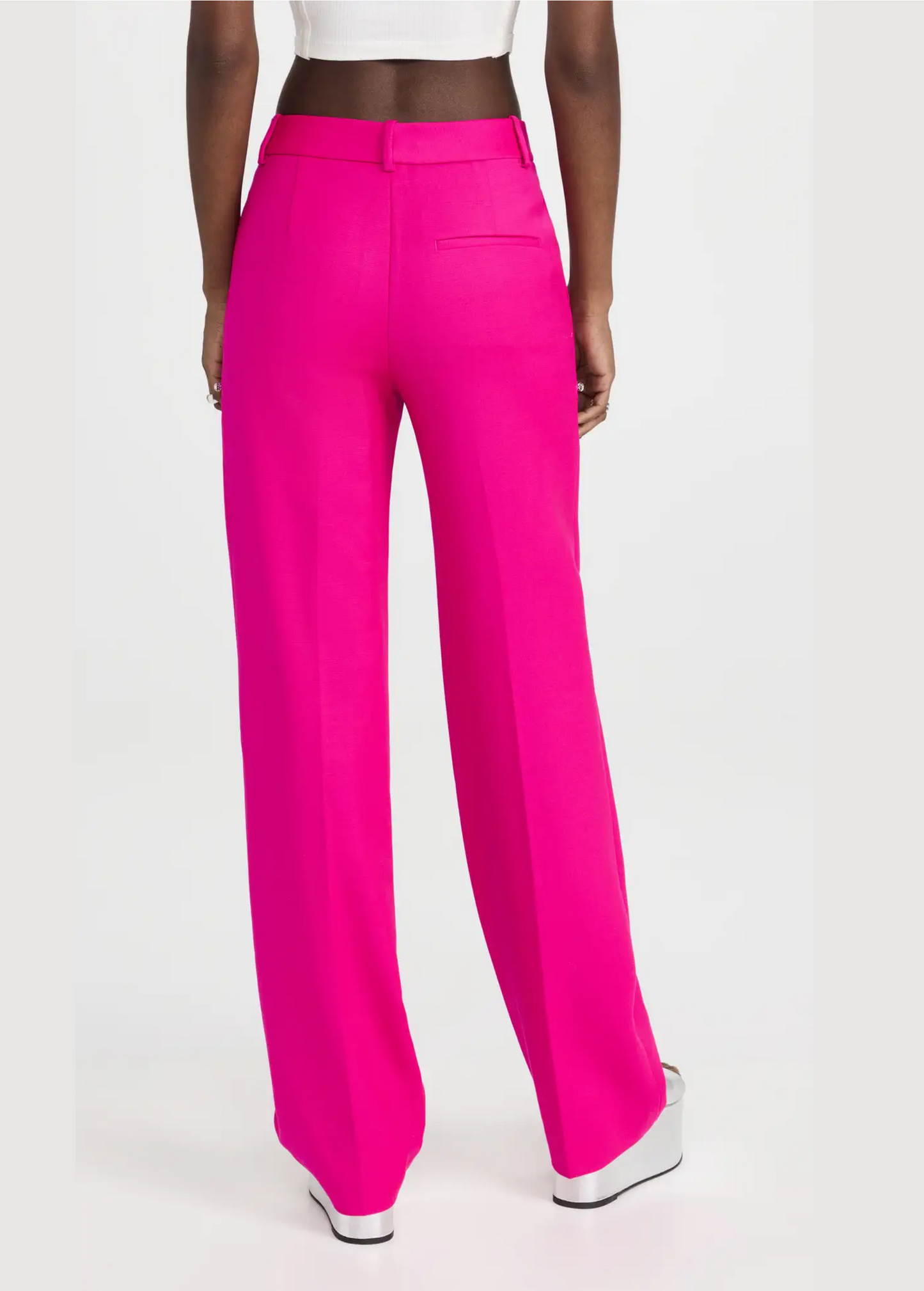 CRYSTAL SLIT TROUSERS