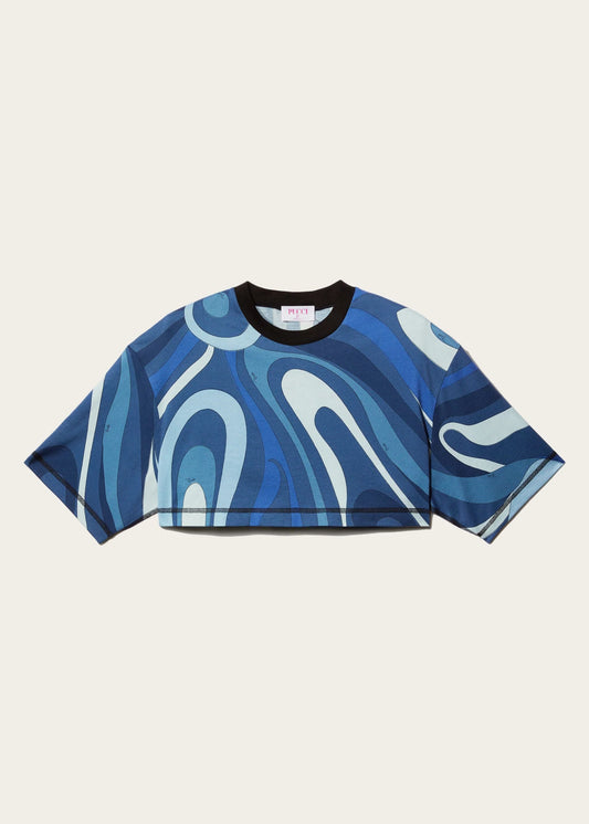 ABSTRACT PRINT NARNIA TOP