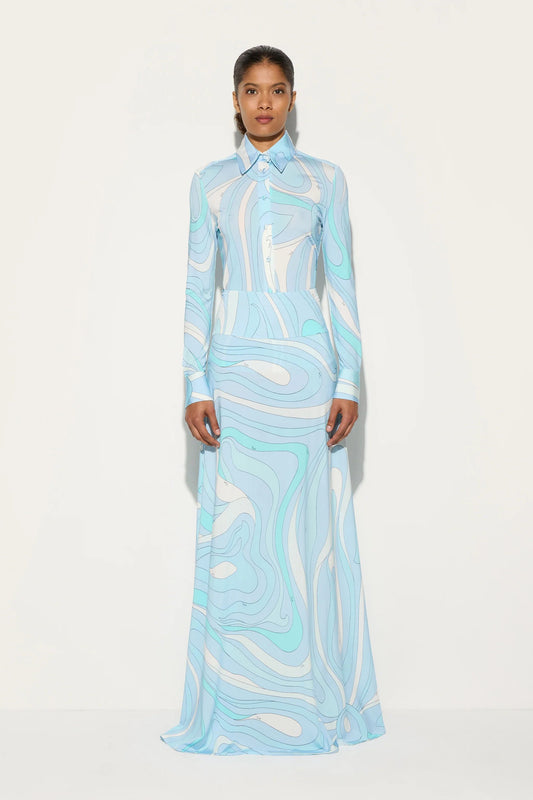 ABSTRACT BLUE PRINT CO-ORD