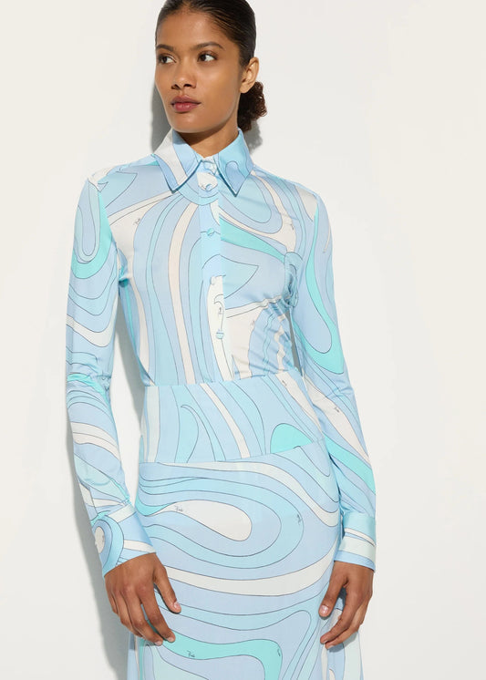 ABSTRACT BLUE PRINT CO-ORD