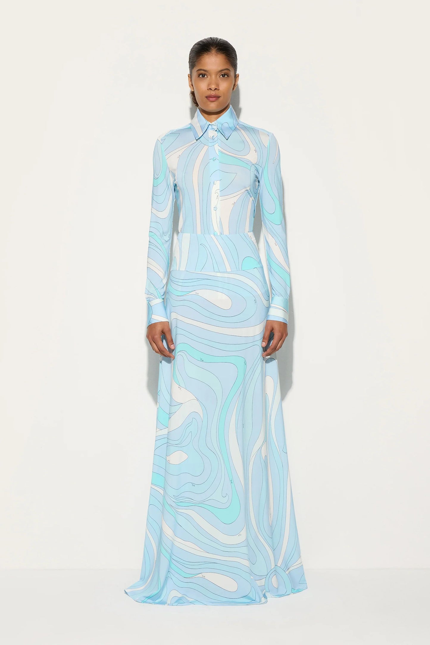 ABSTRACT BLUE PRINT CO-ORD