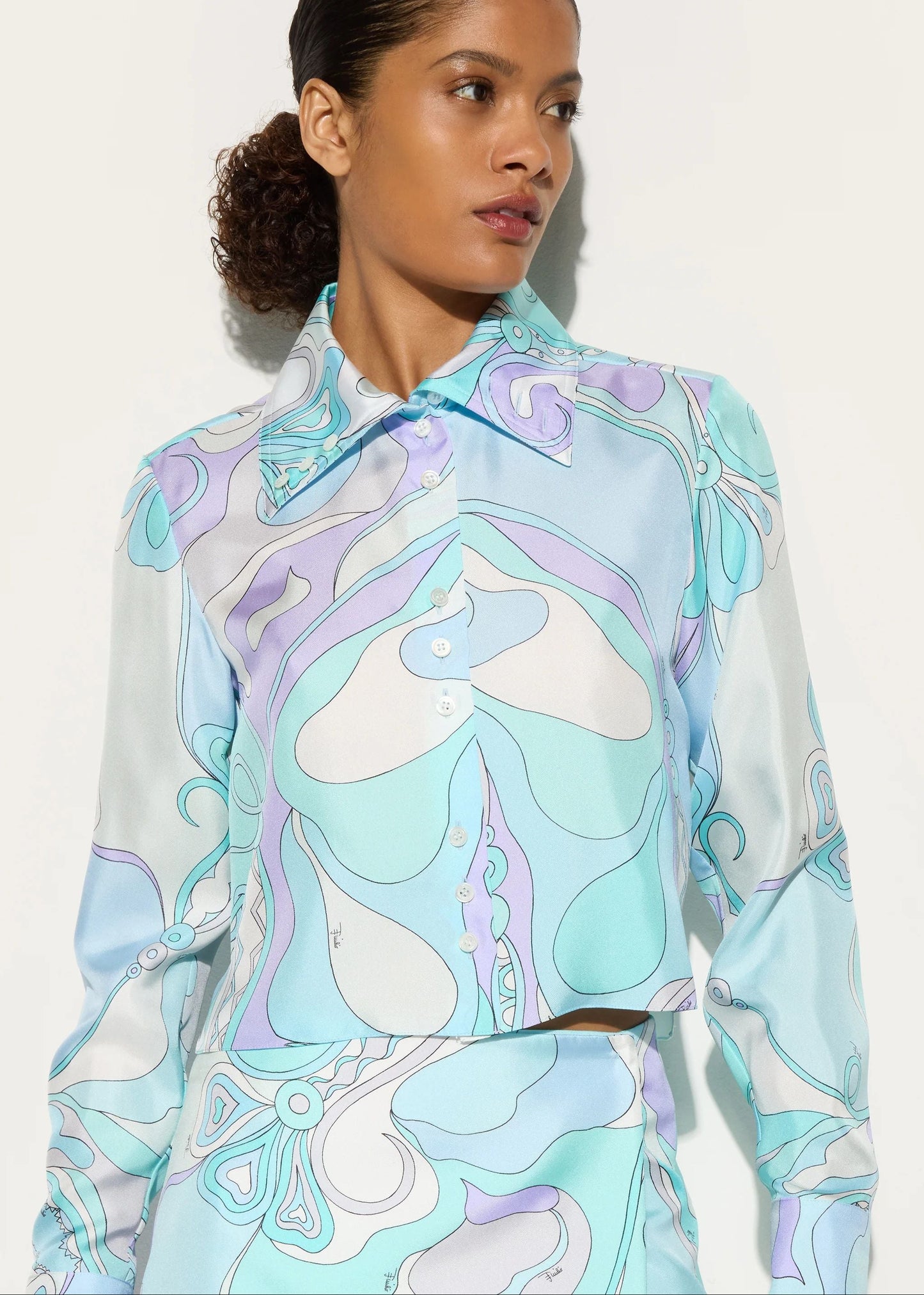 ABSTRACT BLUE PRINT CO-ORD