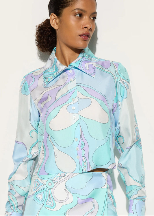 ABSTRACT BLUE PRINT CO-ORD