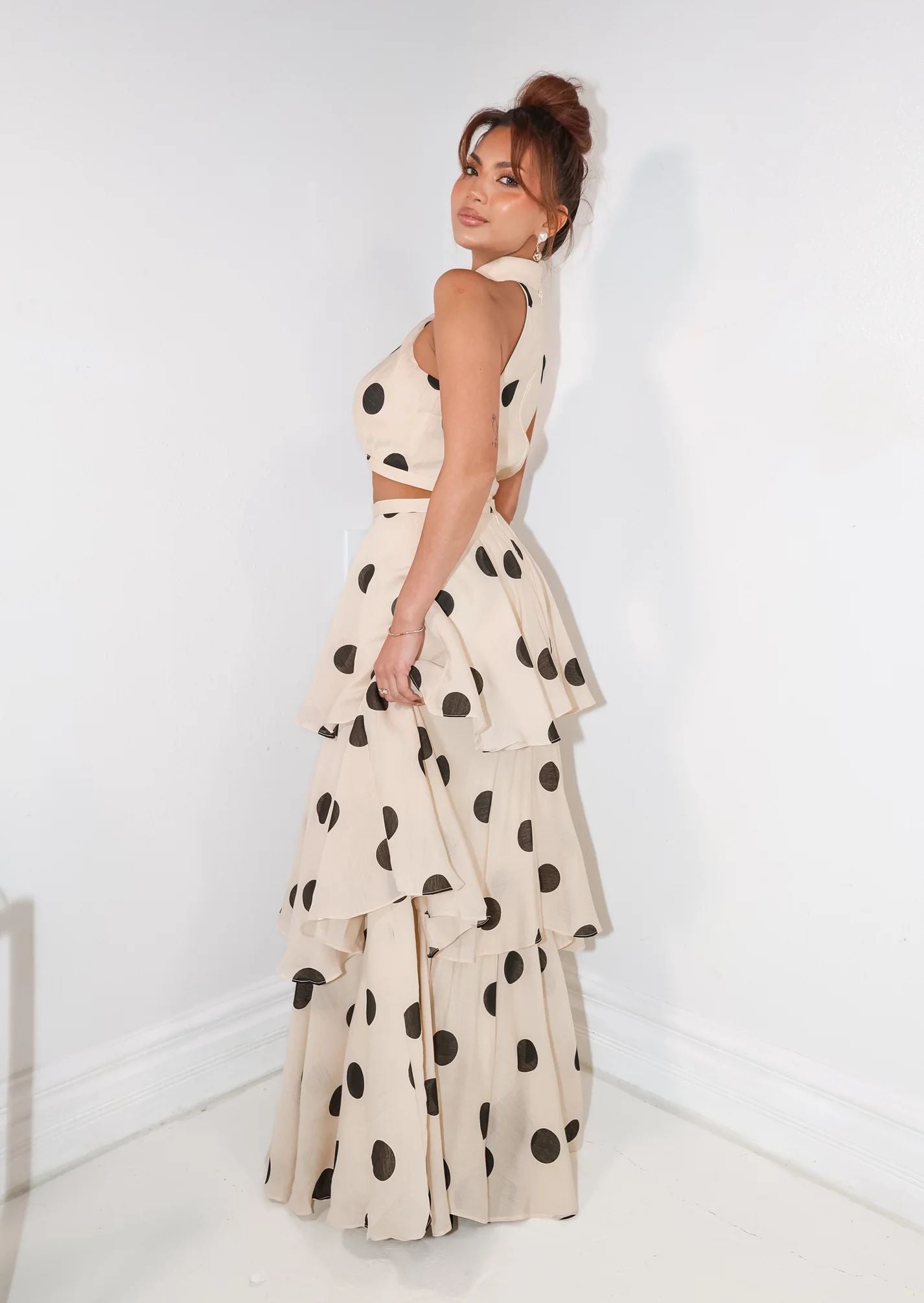 IVORY POLKA LUXE CO-ORD SET
