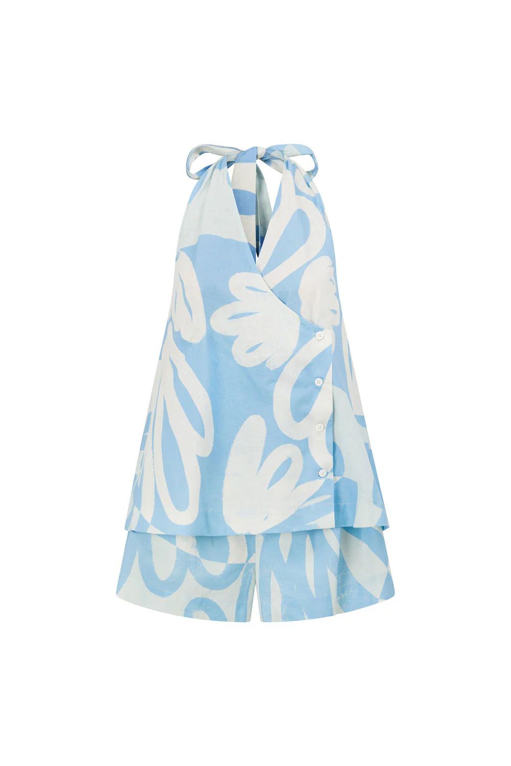 SKY BREEZE WRAP CO-ORD SET