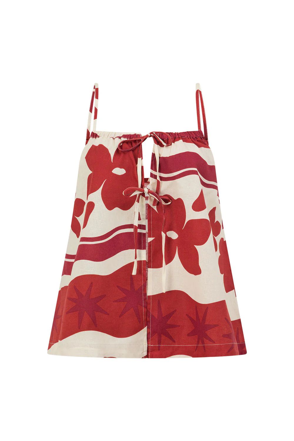 MAROON SPAGHETTI SET