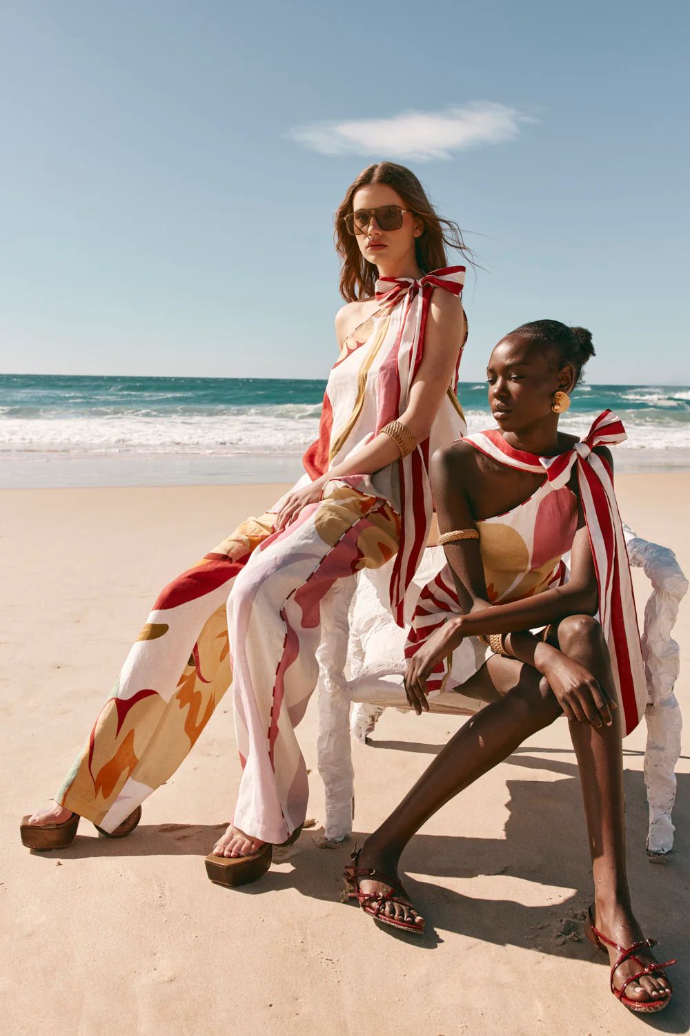 SOLARA PRINTED DRESS