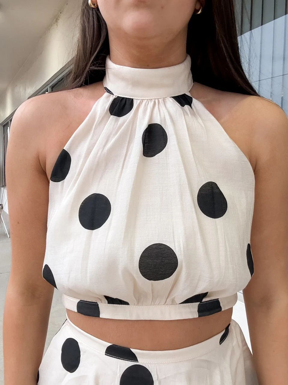 IVORY POLKA LUXE CO-ORD SET